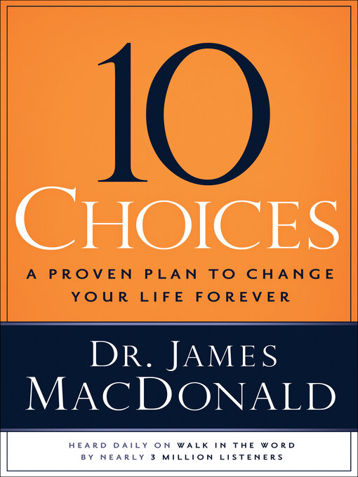 Title details for 10 Choices by James MacDonald - Available